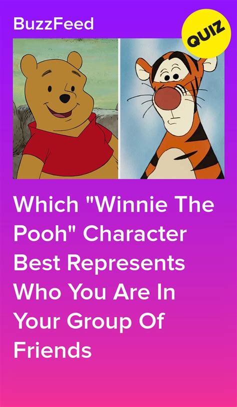 Which Winnie The Pooh Character Best Describes Your Role In Your