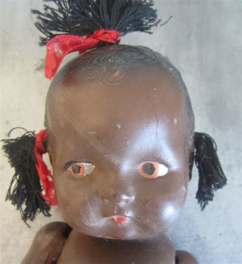 Antique 1930s Topsy African American Composition Doll Etsy