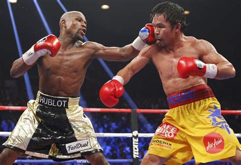 Floyd Mayweather Jr Defeats Manny Pacquiao In Boxings Big Matchup