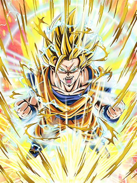 I honestly don't know what's going on with that. The Fruits of Training Super Saiyan 2 Goku | Dragon Ball Z Dokkan Battle Wikia | Fandom
