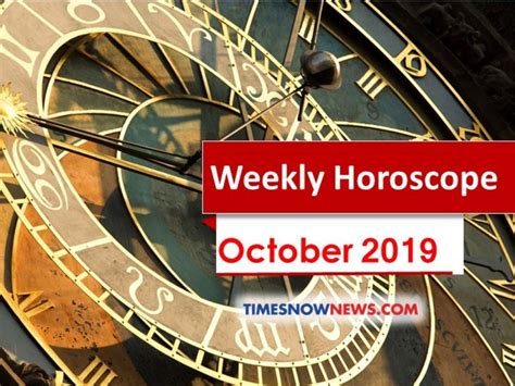 Get birthday horoscope of people born on october 13. Weekly Horoscope October 20 to October 26, 2019: Weekly astrology for your zodiac sign for free