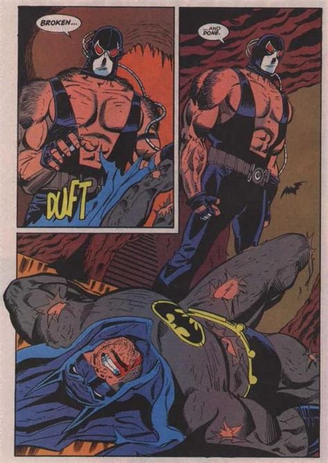 Batman Knightfall Part One Broken Bat Bane Batman Comics Batman