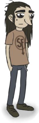Sal frequently offered a listening ear or kind word to others, even to those who have been unfriendly to him, as evidenced in the bologna incident when he comforted a crying travisin the boy's bathroom. Larry Johnson | Sally Face Wiki | Fandom