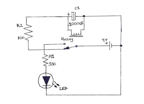 Automotive Flasher Circuit Diagram