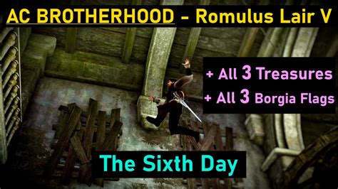 Assassin S Creed Brotherhood Romulus Lair 5 THE SIXTH DAY 100