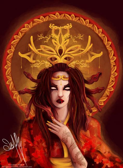 The Asian Medusa By Japanmeonly On Deviantart