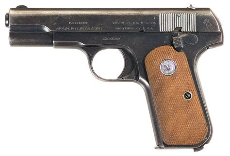 Colt Model 1903 Hammerless 32 Semi Automatic Pocket Pistol