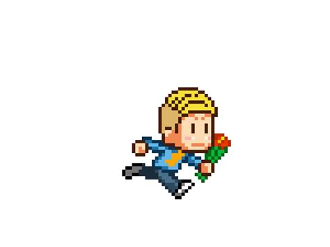 Running Boy Pixel Art Boys Running