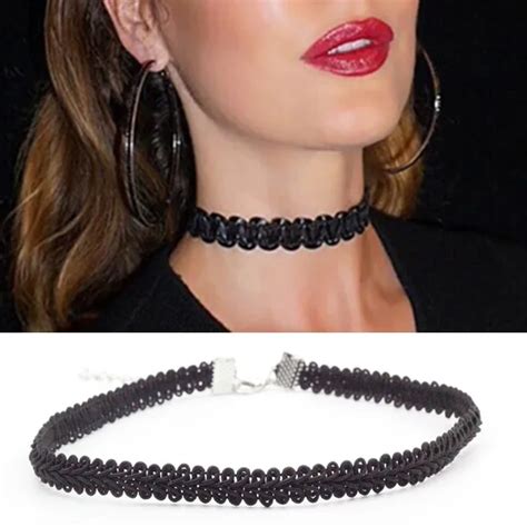 Selling Sexy Paddy Black Lace Choker Necklaces For Women Fashionable