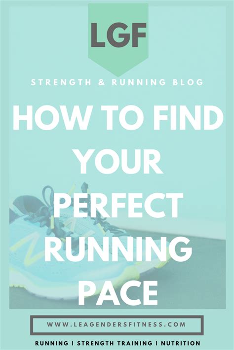 How To Find Your Perfect Running Pace — Lea Genders Fitness
