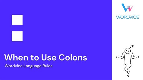 How To Use Colons In Your Writing Youtube