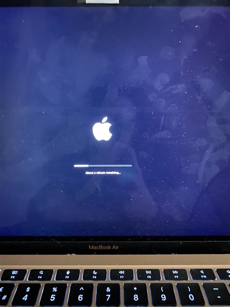 My Macbook Air Has Been Stuck On This Exact Point In The Progress Bar