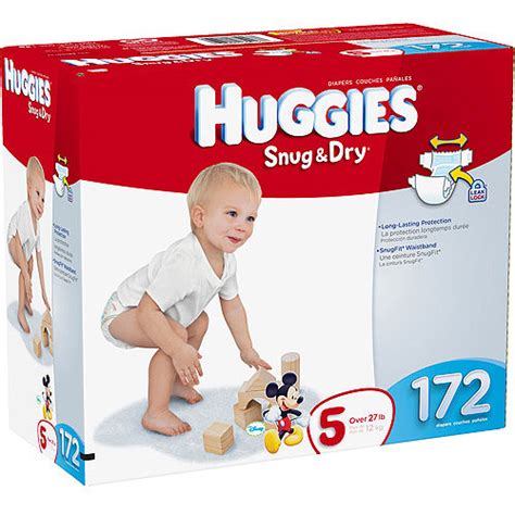 Huggies Snug And Dry Diapers Economy Plus