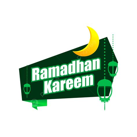 Ramadhan Kareem Islamic Hd Transparent Ramadhan Kareem With Green