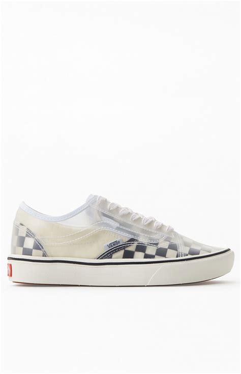 Vans Checkerboard Comfycush Slip Skool Shoes Pacsun