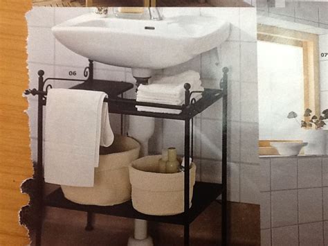 More than just a bathroom sink, your vanity becomes a focal point in a master bath or suite. Under the sink storage | Sink shelf, Under sink storage ...
