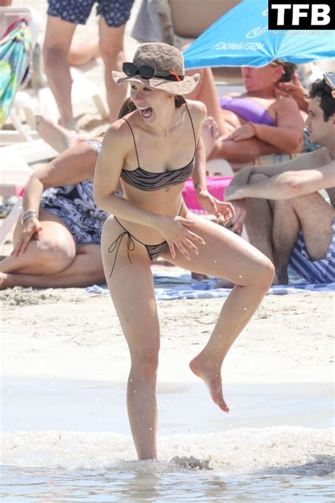 Aurora Ramazzotti Shows Off Her Sexy Bikini Body On Holiday With