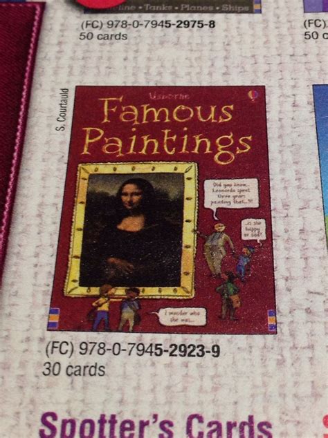 Famous Paintings Book Art Painting Book Cover