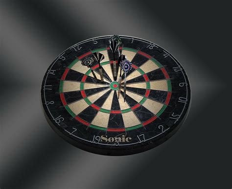 Hd Wallpaper Dart Board Pins Pinned On Dart Board Darts Bulls Eye