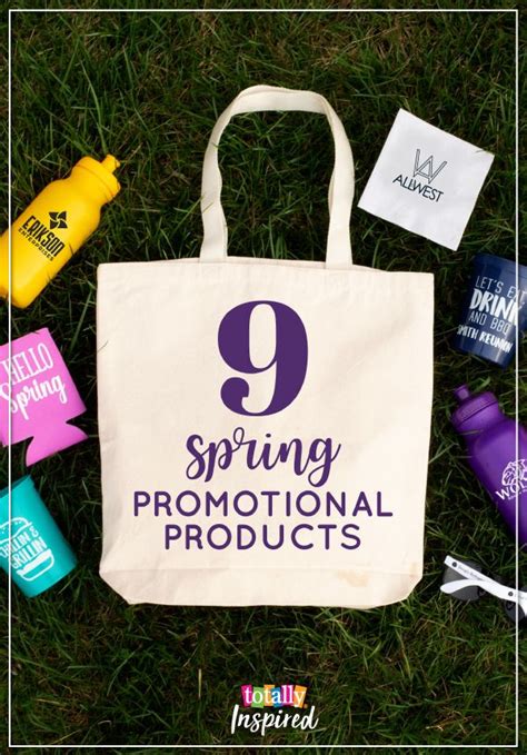 9 Smart Spring Promotional Products For Small Businesses Personalized