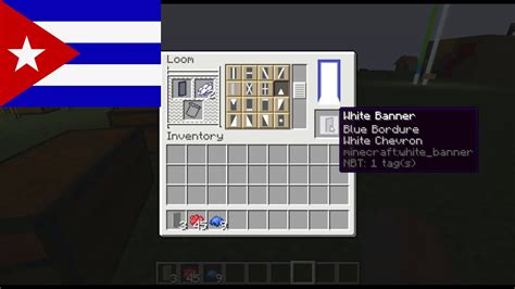 Minecraft Flag Banner Tutorial Cuba Srpfc Youtube