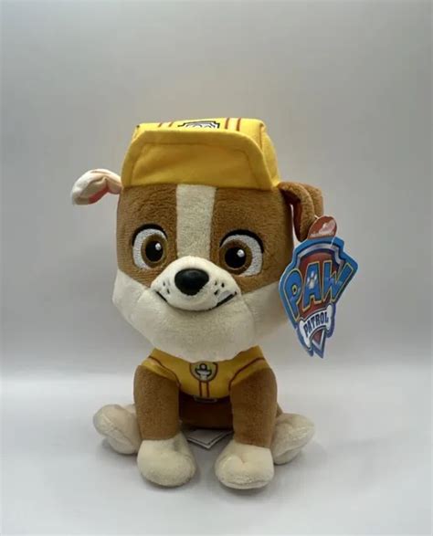 Gund Paw Patrol Rubble In Signature Construction Uniform For Ages 1 And