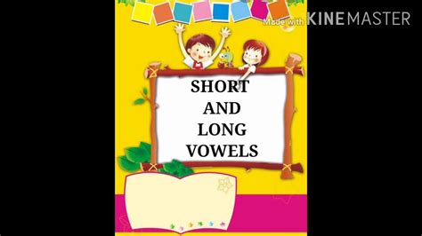 Short And Long Vowel Sounds Tagalog English Explanation Youtube