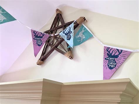Triangle Bunting Printed Fabric 10m Length Banner World
