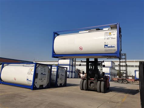 10 Sets 20ft Tank Containers Are Delivered Bewellcn Shanghai