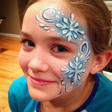Snowflakes Inspired By A Jocelyn Casdorph Design Facepaint