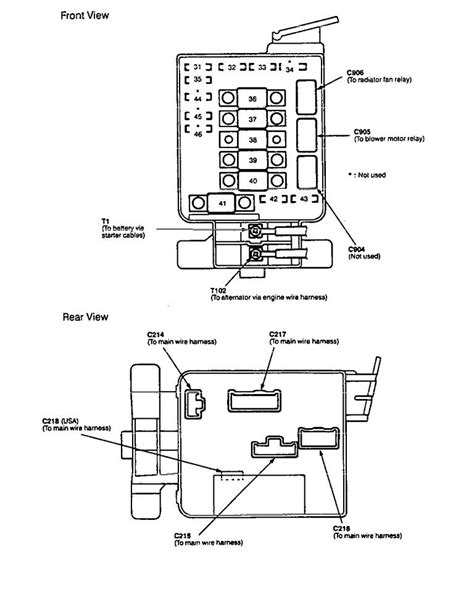 So, i searched and searched for an e93 fuse box photo, and found it on ebay seller who is selling theirs. 1994 Tahoe Fuse Box - Wiring Diagram Schema