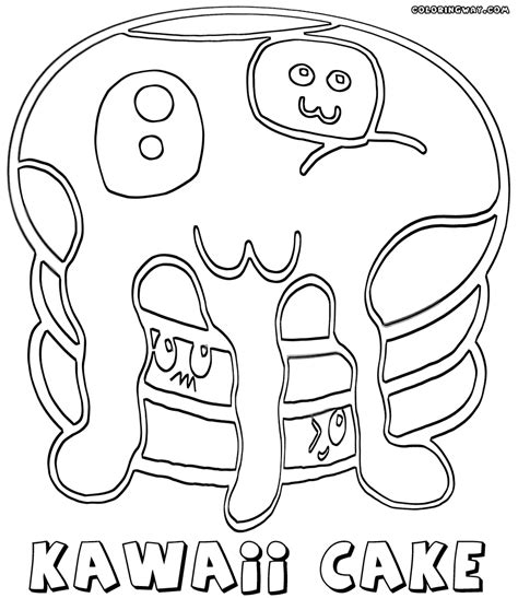 Kawaii Fast Food Colouring Pages Fast Food Coloring Pages Cute