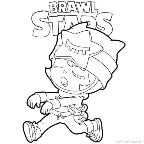 Brawl Stars Coloring Pages Sandy And Brawler Friends XColorings Com