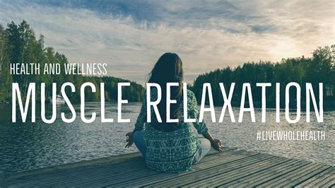 According to oxford dictionaries relaxation is when the body and mind are free from tension and anxiety. Live Whole Health Self-care episode #11 - Progressive ...