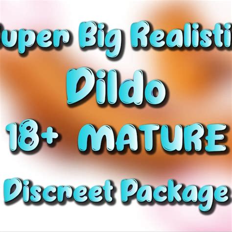 Realistic Dildos And Etsy
