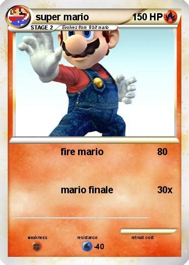 Check spelling or type a new query. Pokémon super mario 230 230 - fire mario - My Pokemon Card