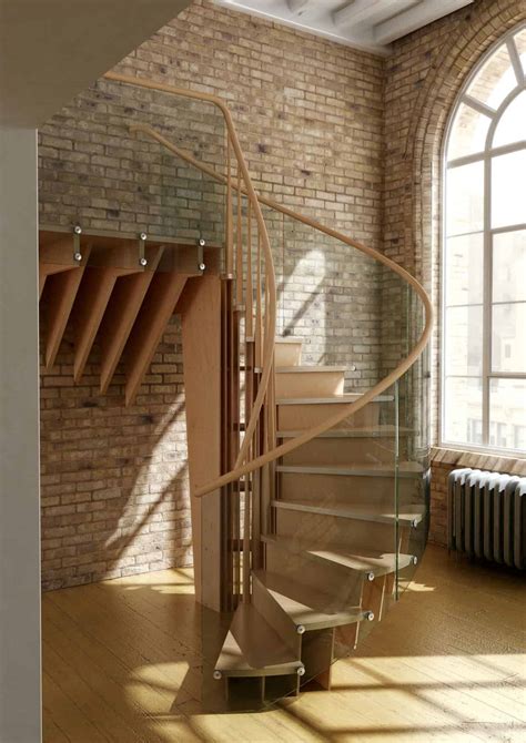It's a staircase type, or more specifically, a style. Unique and Creative Staircase Designs for Modern Homes