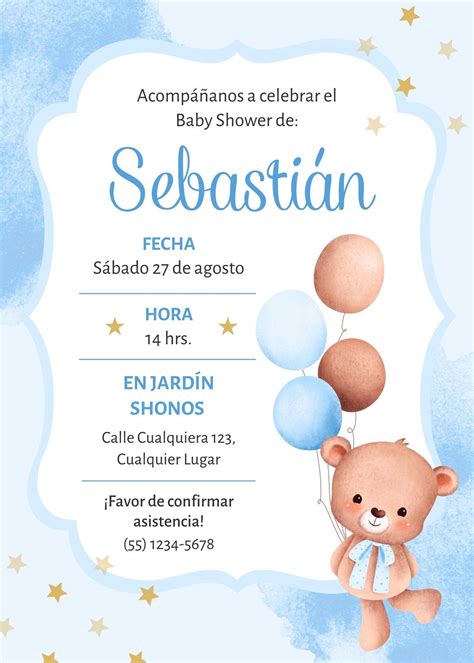 Invitaciones Para Baby Shower
