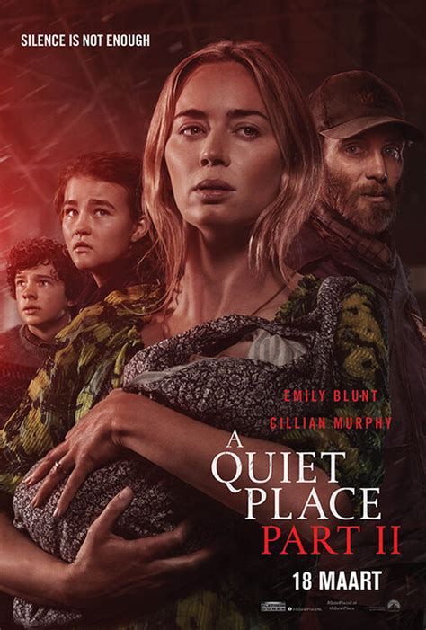 The new poster features evelyn, marcus, and regan as they venture. A Quiet Place: Part II Movie Poster (#3 of 7) - IMP Awards