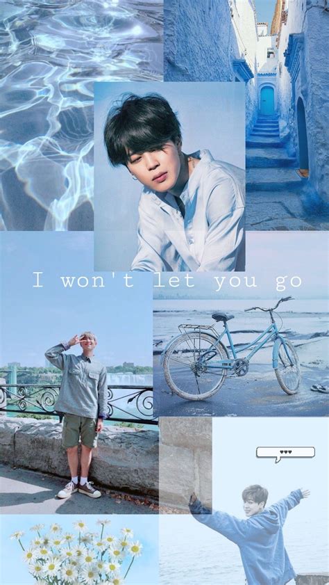 Bts Blue Aesthetic Wallpapers Wallpaper Cave Imagesee