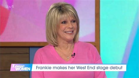 ruth langsford halts loose women as co star explains absence from itv show chronicle live