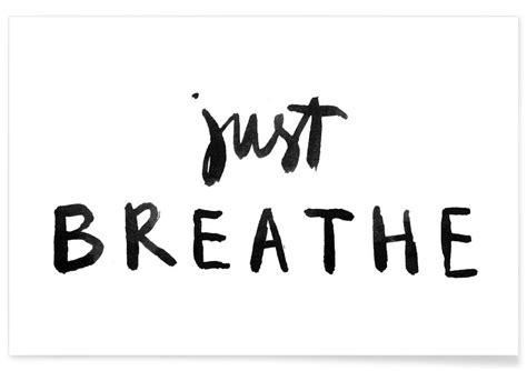 Just Breathe Poster Juniqe