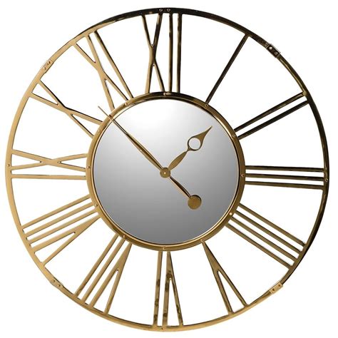 Westminster Large Gold Numeral Wall Clock 117cm Clocks