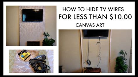 Creative Ways How To Hide Tv Wires Without Cutting Wall