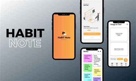 Habit Note Mobile App Ui Figma Community