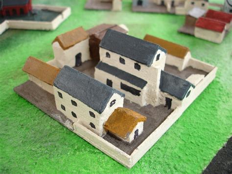 Napoleonic Wargaming Society Waterloo 2015 In 15mm The Buildings
