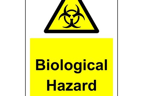 Biological Hazard Linden Signs Print