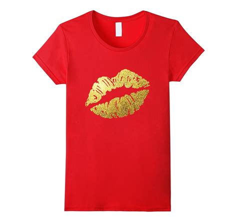womens gold glitter lips t shirt women s lips t shirt fashion fl sunflowershirt