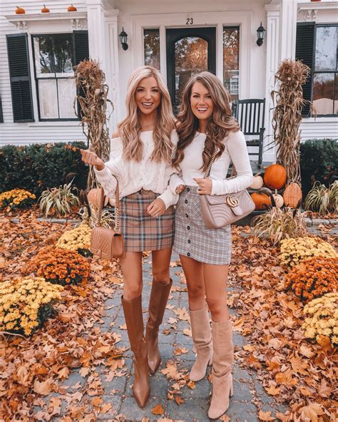 Plaid Skirt Fall Outfits Vermont Winter Date Night Outfits Fall Fashion Outfits Cute Fall