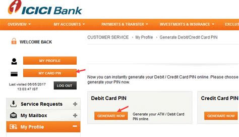 Icici Debit Card Pin How To Change Generate Icici Bank Atm Pin